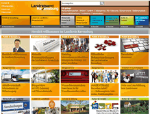 Tablet Screenshot of landkreis-ravensburg.de
